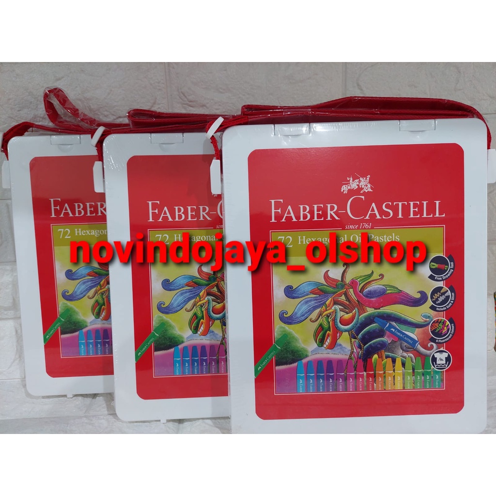 

CRAYON FABER CASTELL HEXAGONAL OIL PASTELS SET 72