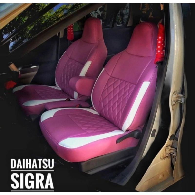 sarung jok mobil sigra,calya, Datsun go panca