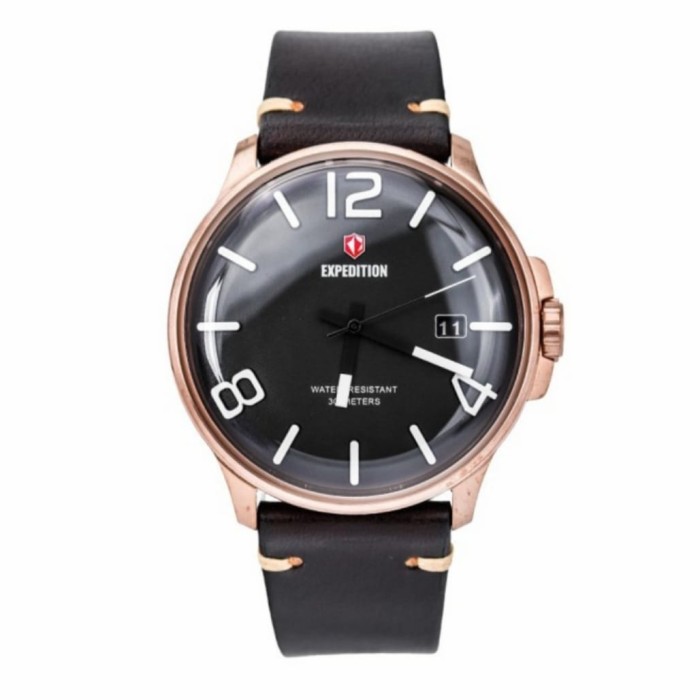 [ ORIGINAL ] Jam Tangan Pria / Cowok EXPEDITION 6789 E 6789 - BLACK GOLD ori