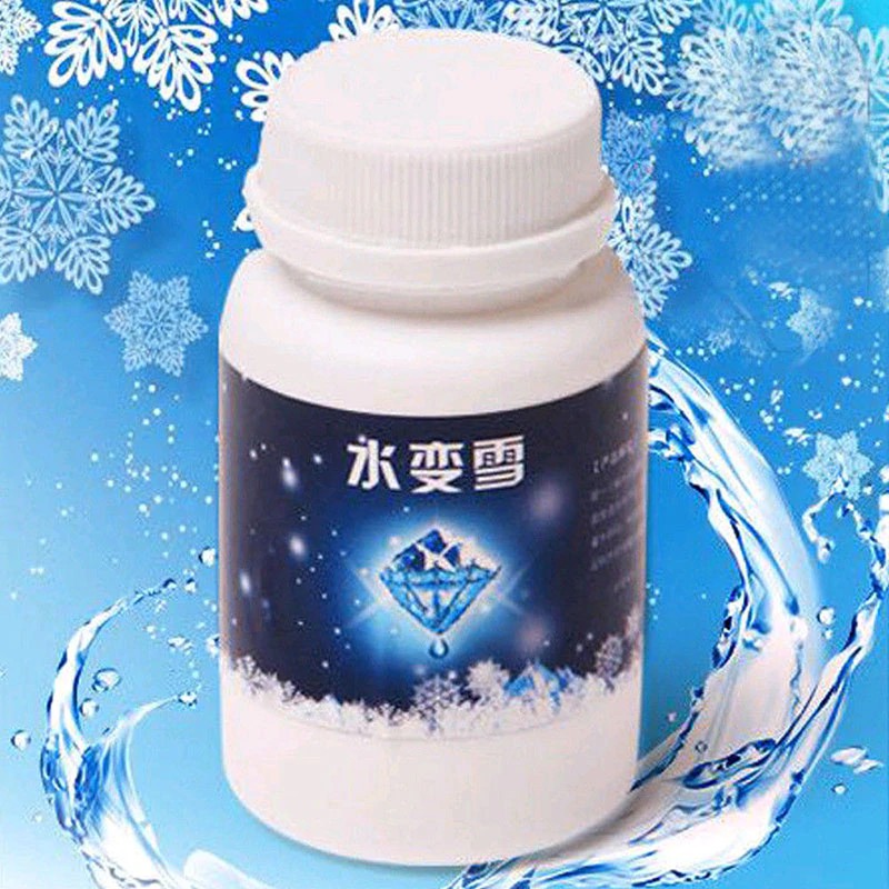 

Dekorasi Ulang Tahun Hot 1 piece Bottled 80g Only add water Water becomes ice Artificial Creative