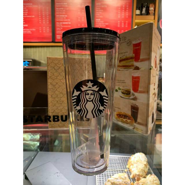 Botol minum tumbler Starbucks original size trenta Edisi Black Siren