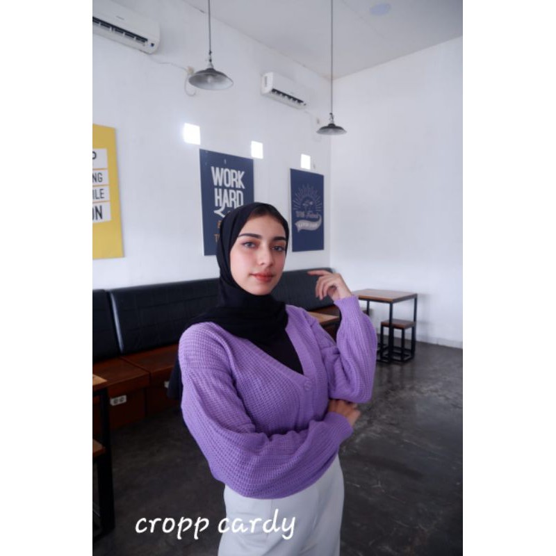 PAKET LILAC | CROPP CARDY | LAVELA OVERSIZE | BELLE CARDY | CROPP PREMIUM | KARDIGAN LILAC