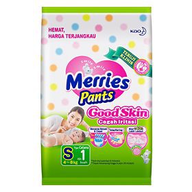 Merries Pants Renceng S 6pcs