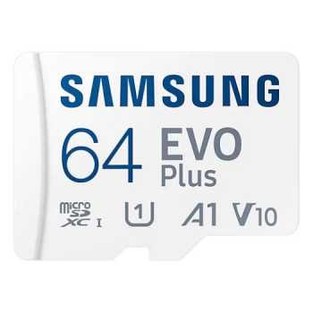Samsung 64GB 64 GB Evo Plus + 130 mb/s Micro SD SDXC Card A1 U1 V10