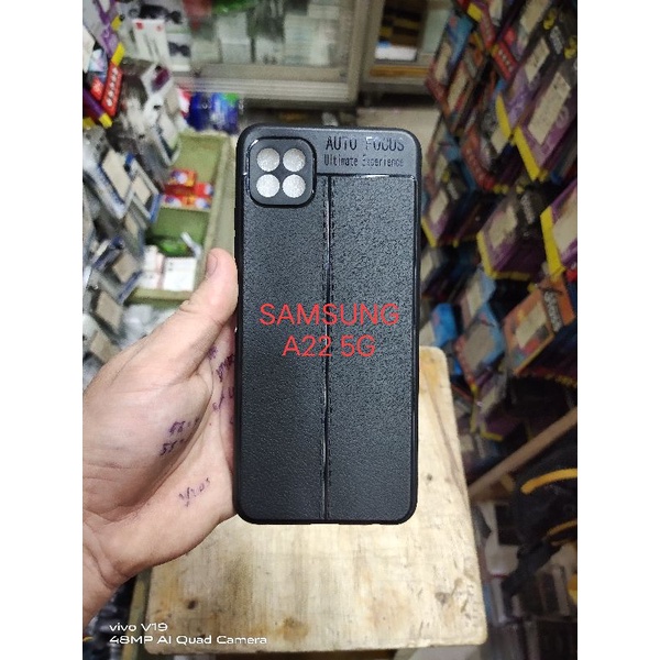 SAMSUNG A80 / A90 , A22 4G ,  A22 5G softcase silikon karet hitam mantul murah meriah