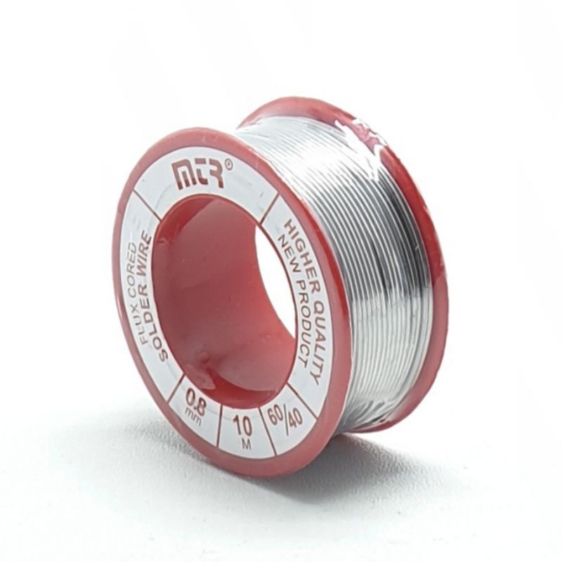 Timah Solder MTR 45gr +/- 10Mtr 0.8mm Alloy 60/40