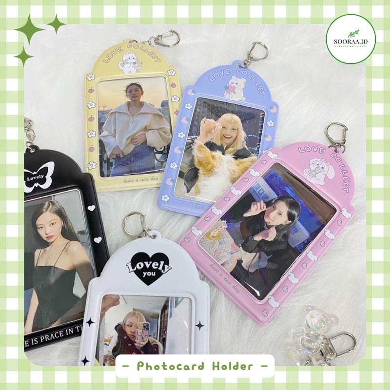 ✨[READY] Photocard Holder Kpop Korean Aesthetic Cute Simple✨
