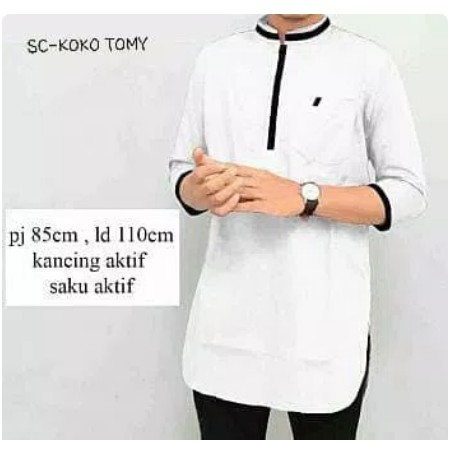 RABBANI MEN - KEMKO ZUMI Baju Muslim Pria Kemeja Koko Lengan Panjang Manset Original Lebaran 2020