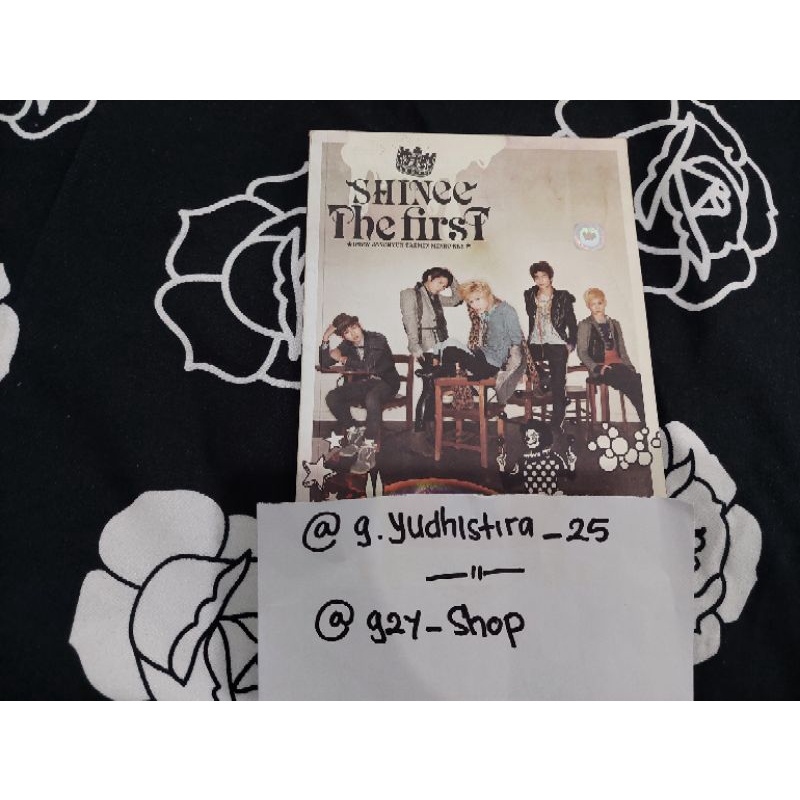 preloved album jepang shinee the first onew key taemin minho jonghyun