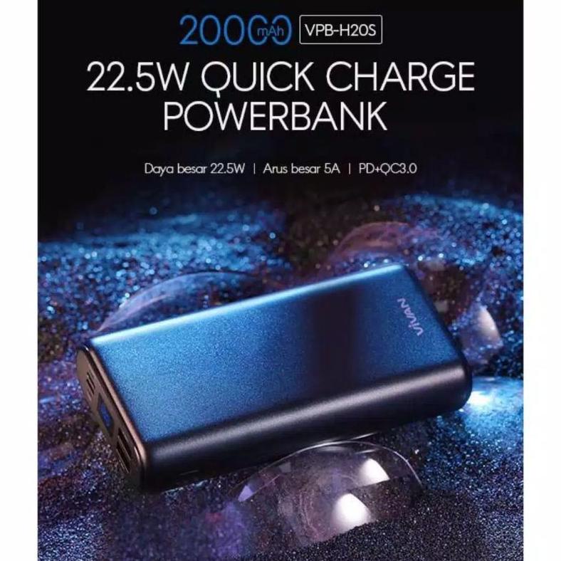 Power Bank Vivan 20000 Mah Garansi Resmi