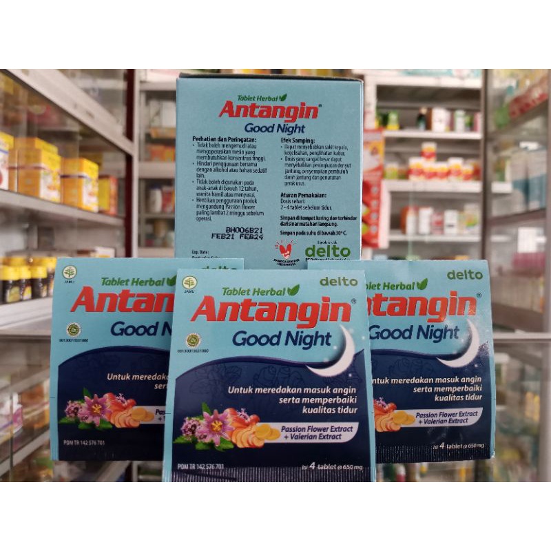 Antangin Good Night Isi 4 Tablet Herbal ED 02/2024