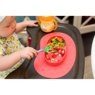 Nuby sure grip miracle mat section plate | Shopee Indonesia