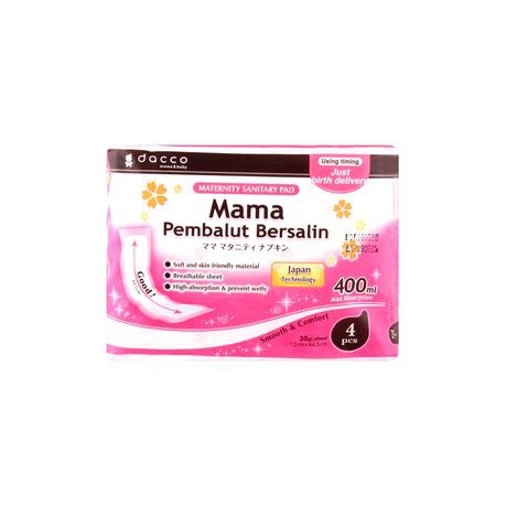 Dacco Mama Pembalut Bersalin 4 pcs Maternity Sanitary Pad