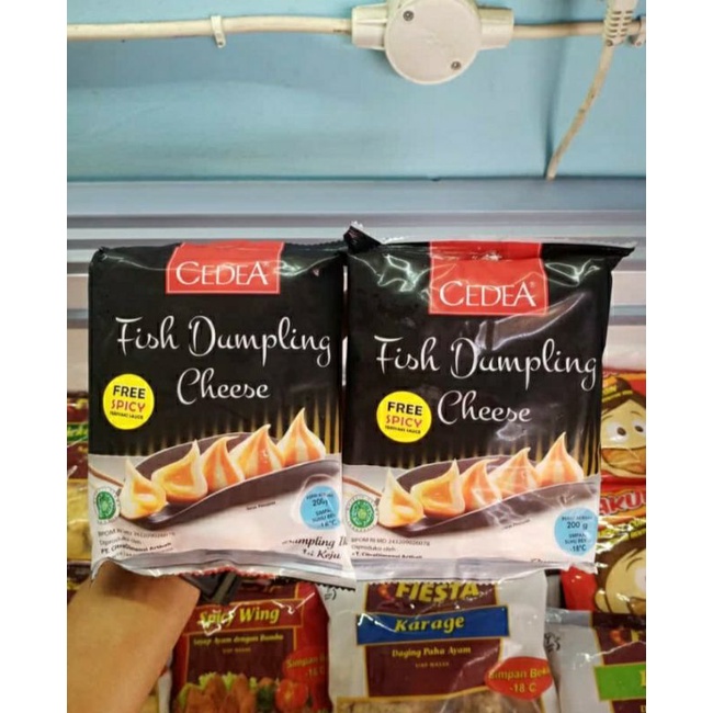 

Cedea Fish Dumpling Cheese Termurah / Cedea Dumpling Ikan Isi Keju