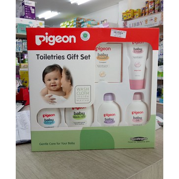 Pigeon Toiletries Gift Set 1045/perlengkapan mandi bayi