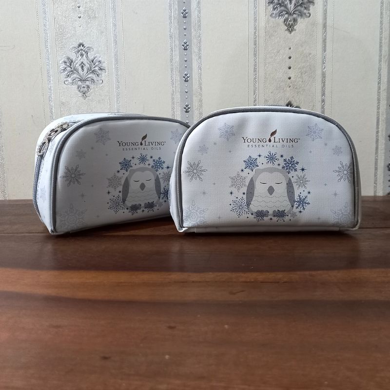 Pouch Essential Oil Desain Snowy Owl