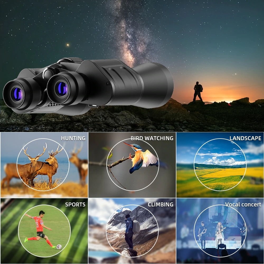 APEXEL APL-PB7X50 - HD Porro Binoculars - Teropong Jarak Jauh 7x Zoom keluaran terbaru dari APEXEL