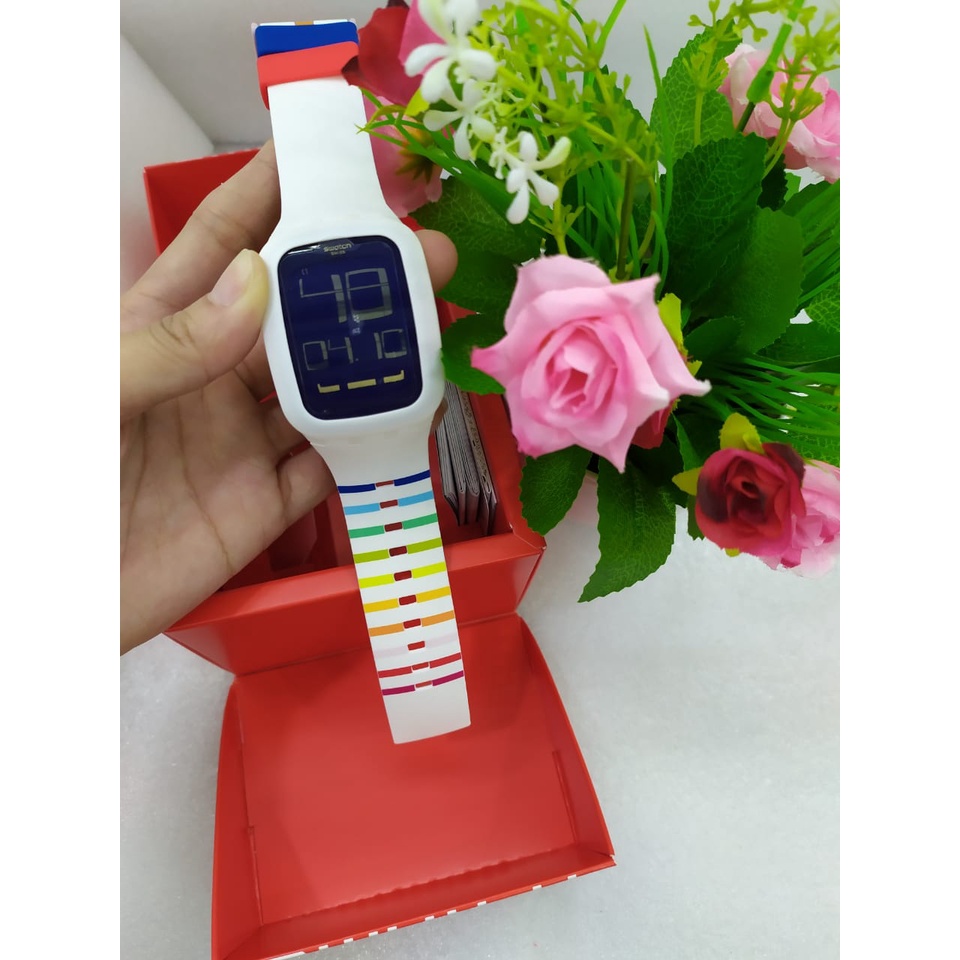 Jam Tangan Wanita Swatch Touchscreen SURW113 Original