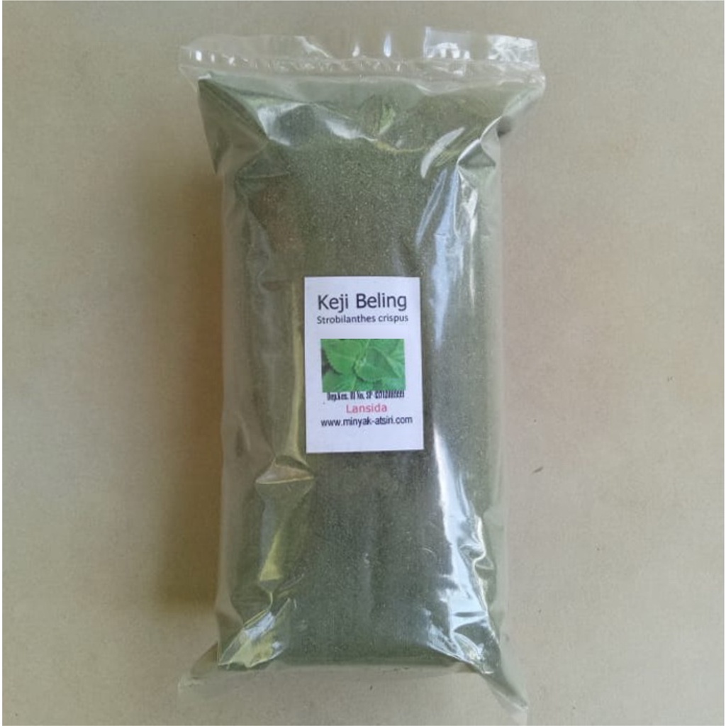 Bubuk Keji Beling 250 gr Bubuk Kecibeling Simplisia Kejibeling Daun Pecah Beling