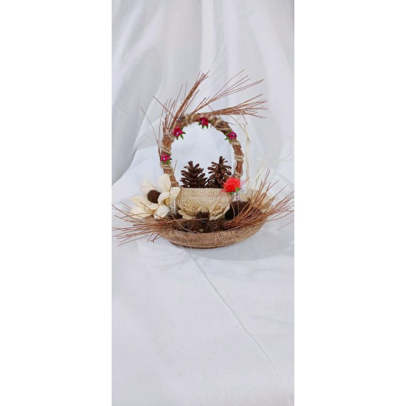 tempat cicin rastik aesthetic untuk pernikahan pertunangan