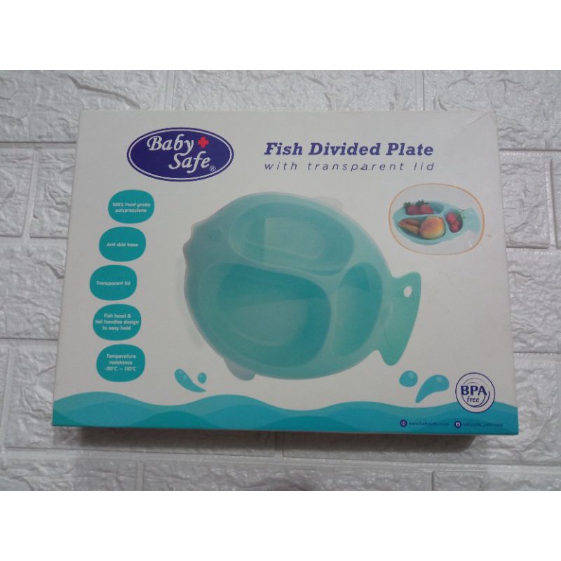 TEMPAT MAKAN BABY SAFE BERBENTUK IKAN