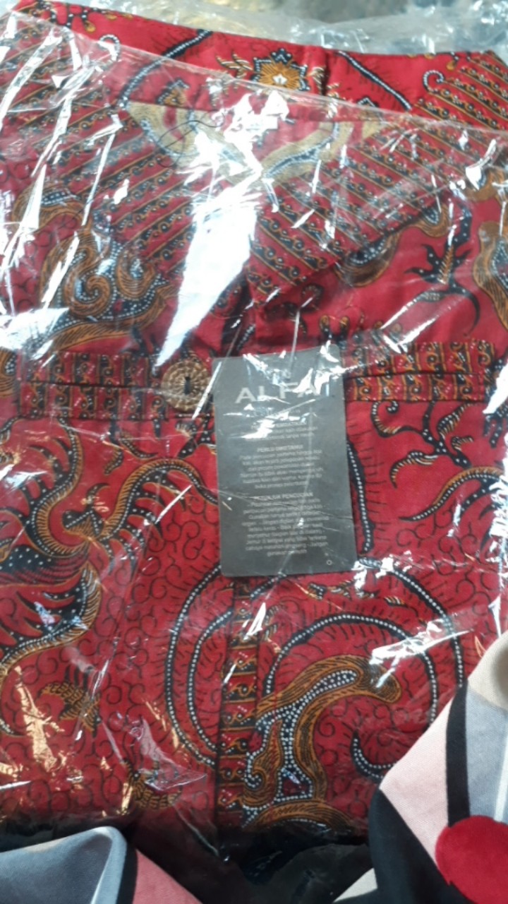 Atasan Batik Dolby Dolbi Dobby Doby Tenun Sutra Tulis Halus Katun Atbm Baron ,sarombit Atasan