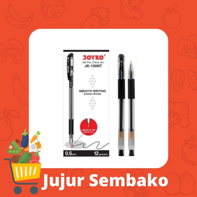 

Pulpen / Ballpoint Gel Joyko JK-100 NT (1 pcs)