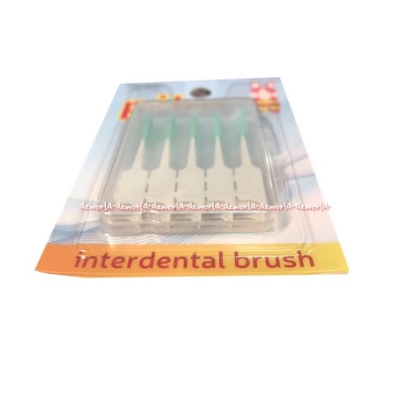 Piko Interdental Brush Silicone Rubber Sikat Gigi Kecil Karet Gigi isi 5pcs Pikko Tooth Brush Mini