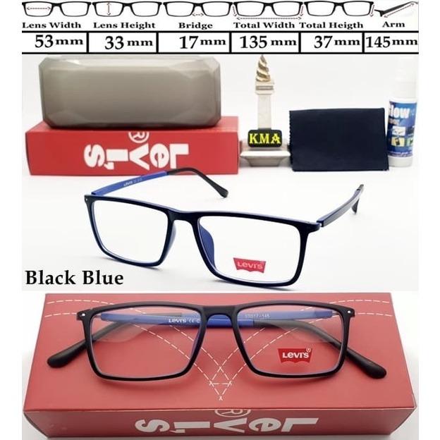 frame elastis minus LEVIS frame kacamata elastis frame ringan minus