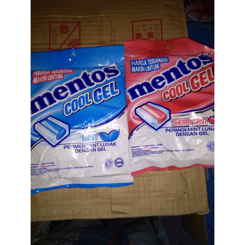 

Mentos cool gel sak