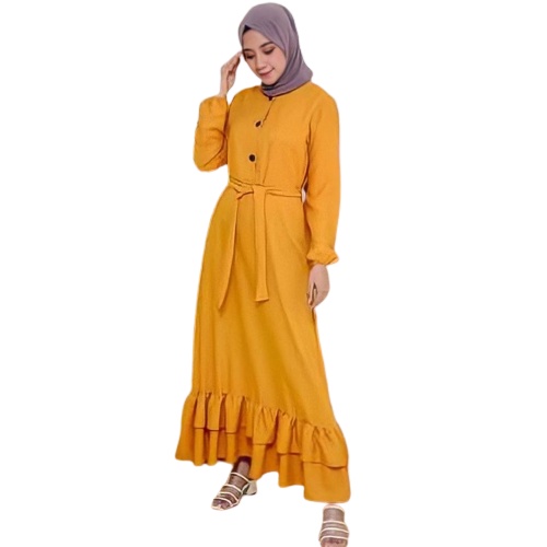 GAMIS POLOS GAMIS SIMPEL GAMIS REMAJA MODERN BY NAJWA GAMIS LEBARAN REMAJA BAJU MUSLIM REMAJA PEREMP