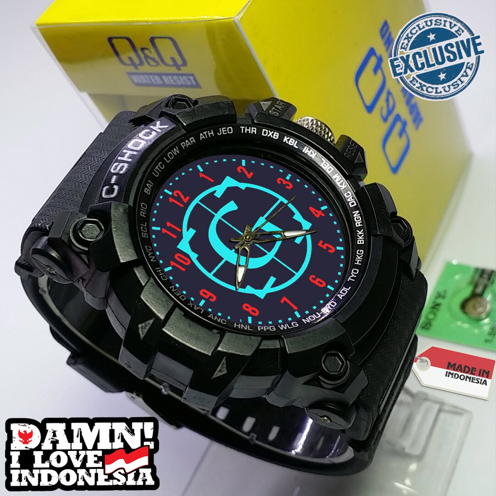 Jam Tangan Custom BAND GIGI Outdoor