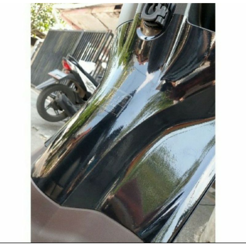 Sticker Stiker skotlet hitam transparan muda Profix 073