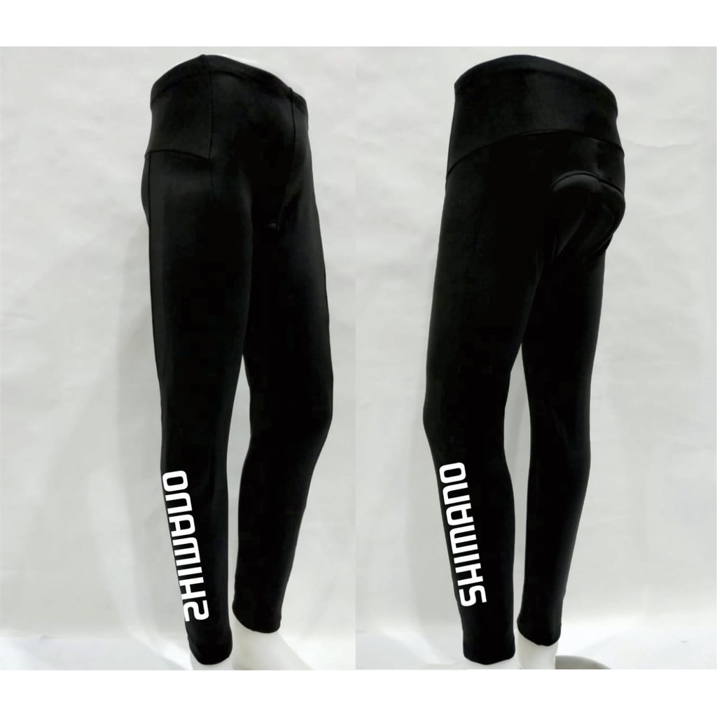 CELANA SEPEDA GOWES KETAT PADDING PANJANG SH POLOS