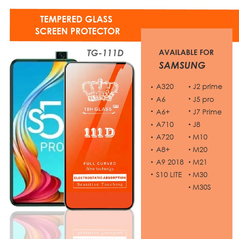 ( GROSIR ) 20 PCS KE ATAS TEMPERED GLASS 9D FULL CURVED All Type SAMSUNG XIAOMI OPPO VIVO IPHONE REALME INFINIX