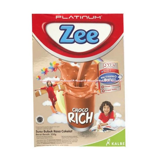 Susu Zee Platinum 350gr Coklat Strawberry Susu Zee Coklat Platinum