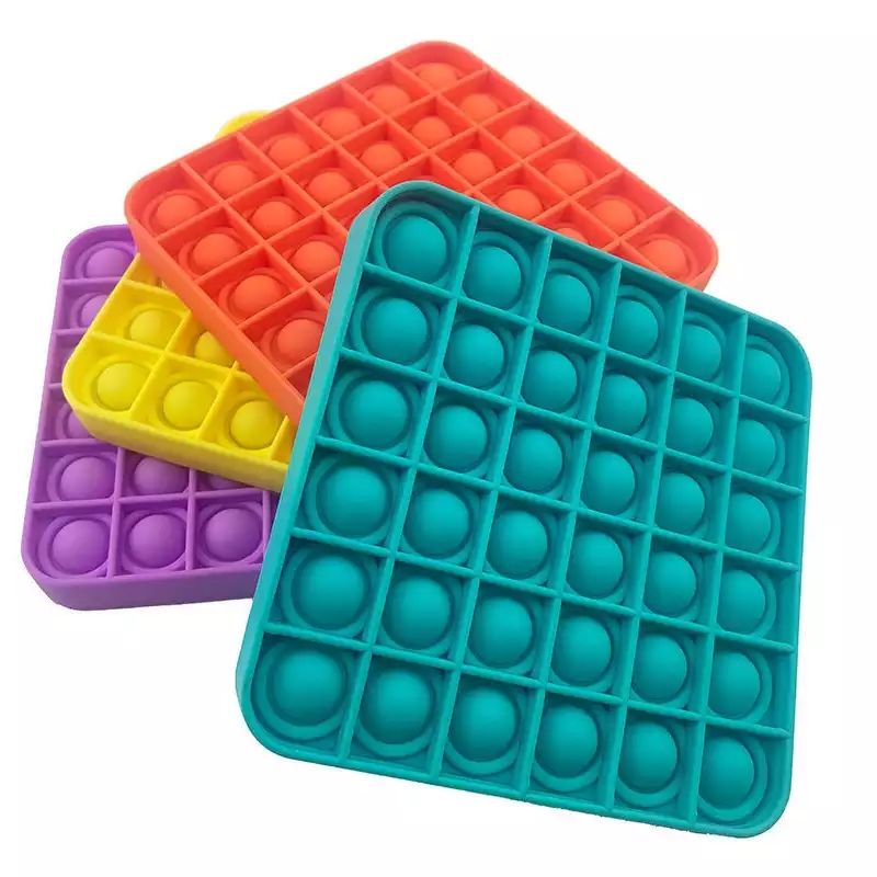 Mainan Popit Fidget Push it Pop it Mainan Trend Tiktok melatih sensor Motorik Anak-3