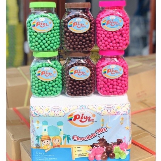 

piyoball | piyoball chocolate mix | coklat | coklat enak | makanan ringan