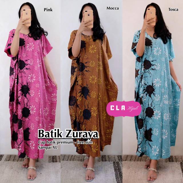 Batik Zuraya Homedress kelelawar fashion solo recommended high quality daster wanita solo