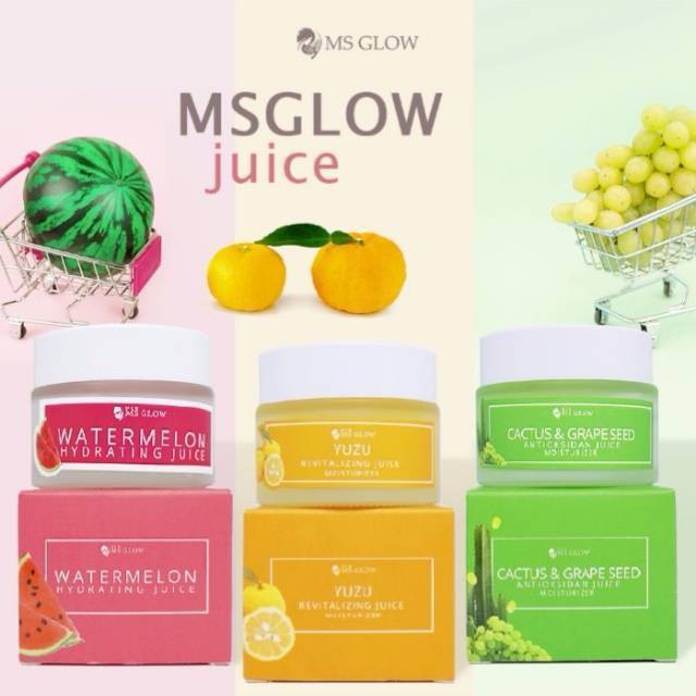 MS GLOW JUICE REVITALIZING / HYDRATING / SEED MOISTURIZER