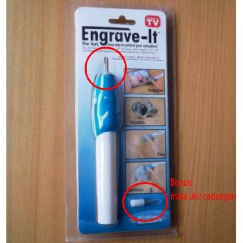 

ENGRAVE IT PEN UKIR alat ukir kaligrafi 2 mata
