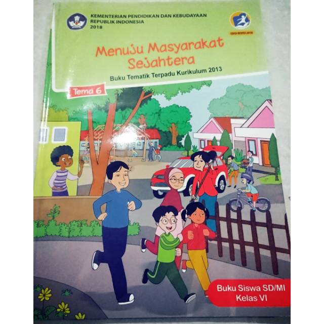 Jual Buku Siswa Kelas Vi Sd Tema 6 Menuju Masyarakat