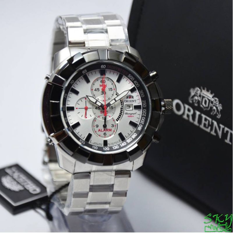 Jam Tangan Pria Orient FTD10002W0 Rantai Original Murah
