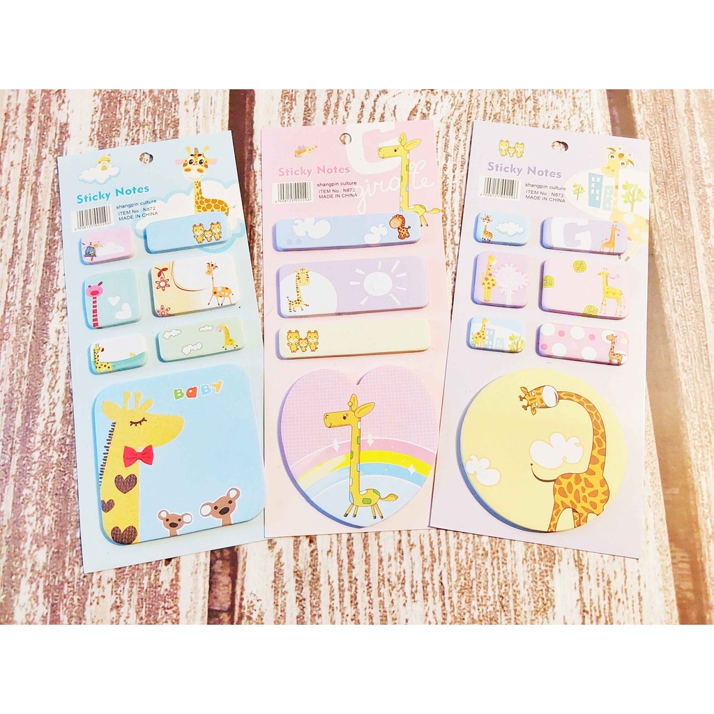 

STICKY NOTE FC N872 JERAPAH /STICKY NOTE N872 / STICKY NOTE JERAPAH