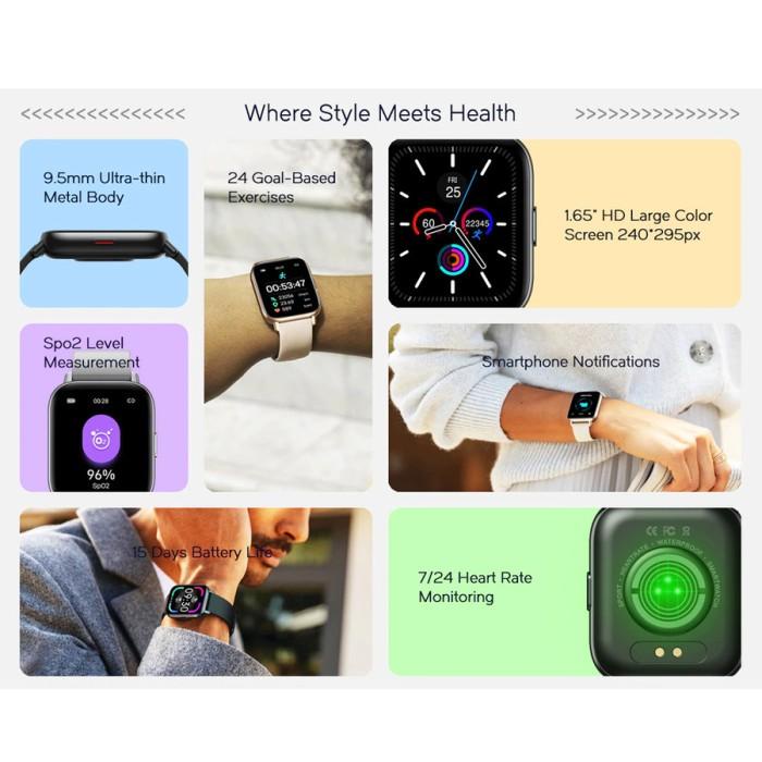 ZEBLAZE GTS PRO Bluetooth 5.0 Smartwatch IP67 SPo2 Sensor