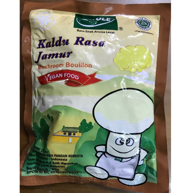 

Totole Kaldu Rasa Jamur 80gr / Penyedap Rasa Jamur Halal / Vegan Food