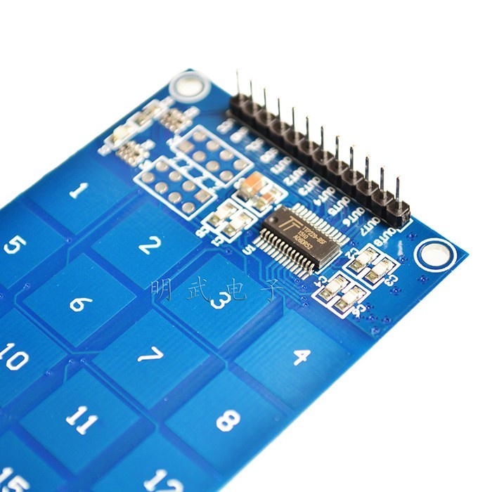 digital capacitive touch switch keypad TTP223 TTP224 TTP226 TTP229
