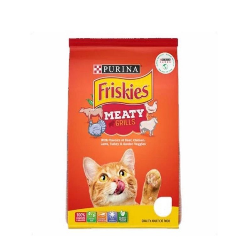 Friskies Meaty Grills 400 gr Makanan Kucing Purina Friskies 400gr Meaty Grills