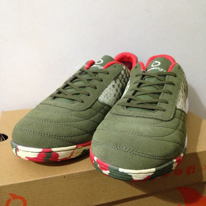 Sepatu Futsal Ortus Eight Jogosala Avalanche Military Green Original