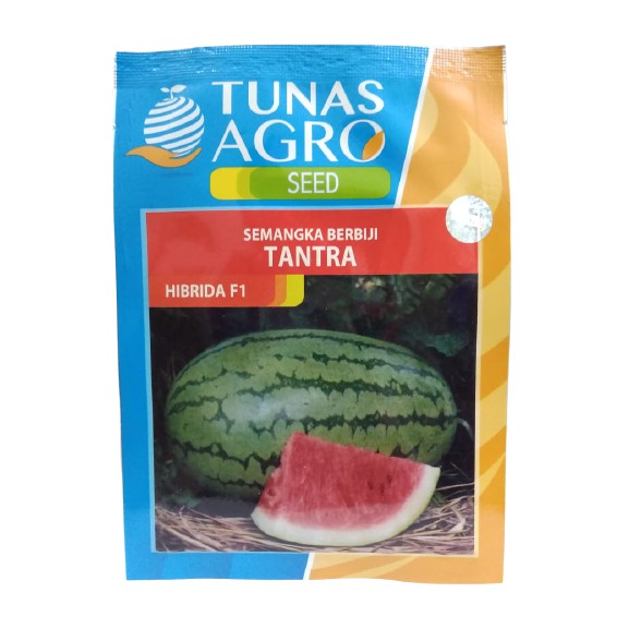 Benih / Bibit Semangka Merah Tantra Hibrida F1 Tunas Agro @ 20 Gram